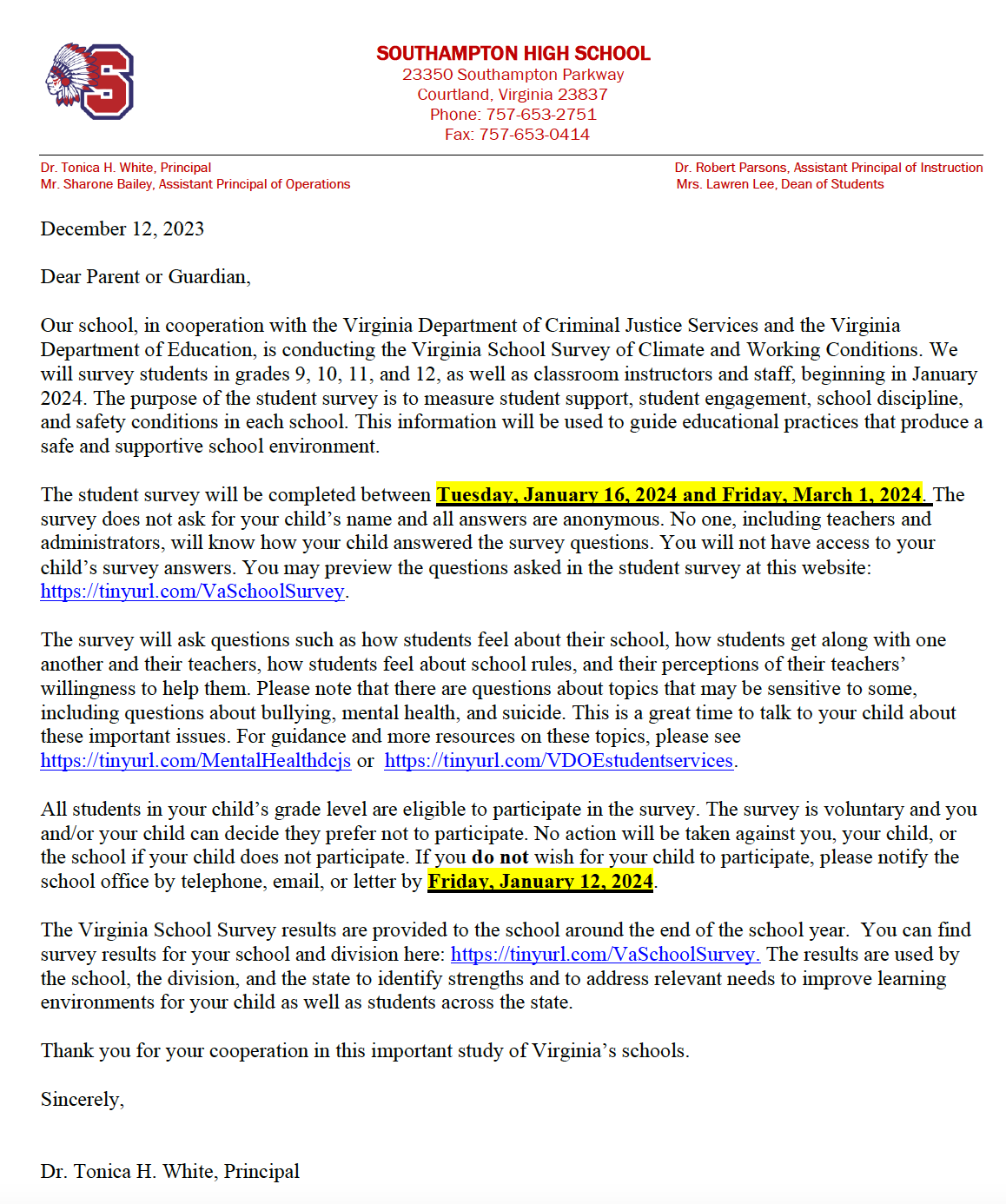 See attached letter for screen-readable text. 